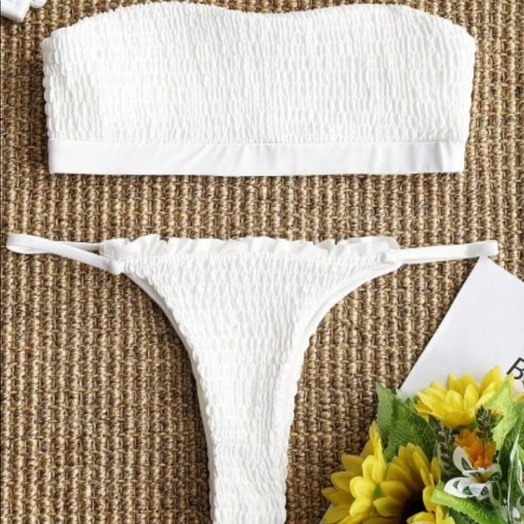 Other - Brand new white cheeky bikini